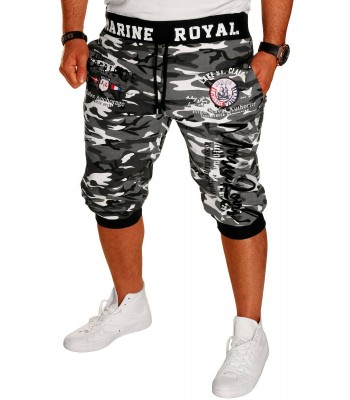 Marine Royal shorts 3/4 camo/black