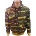 Hoodie Green Camouflage 