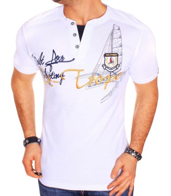 T-shirt design St-Tropez White