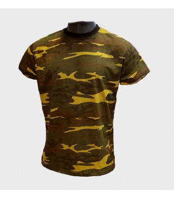 T-shirt Green Camouflage new version