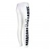 Leggings vita med svart text